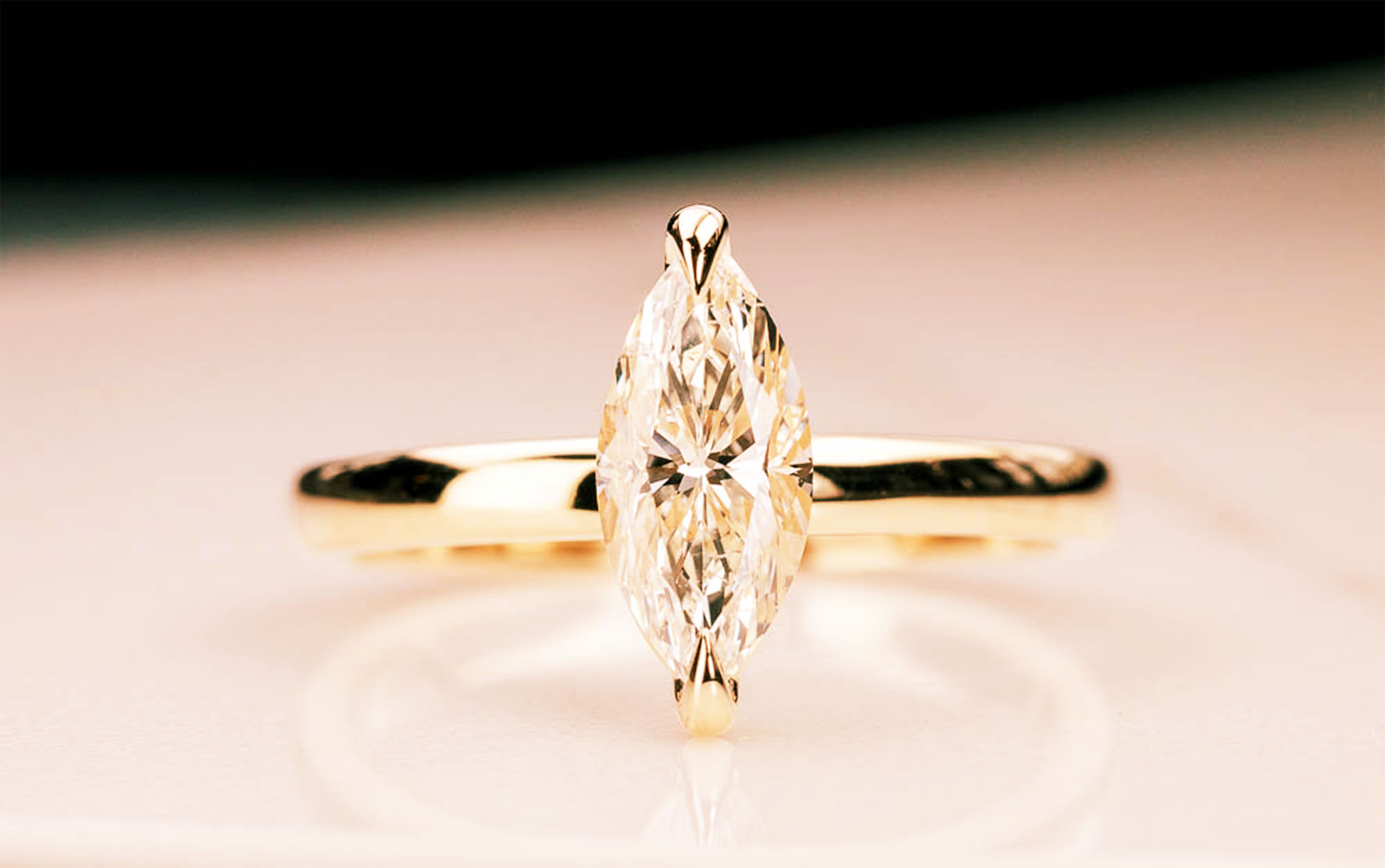 Marquise Engagement Ring - Custom Rings by Diamonds Forever