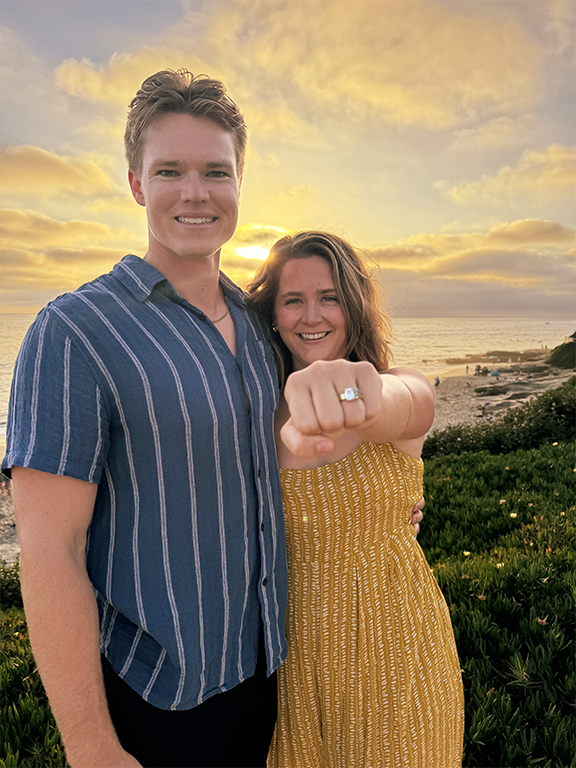 Cigar Band Engagement Rings - Beautiful Proposal