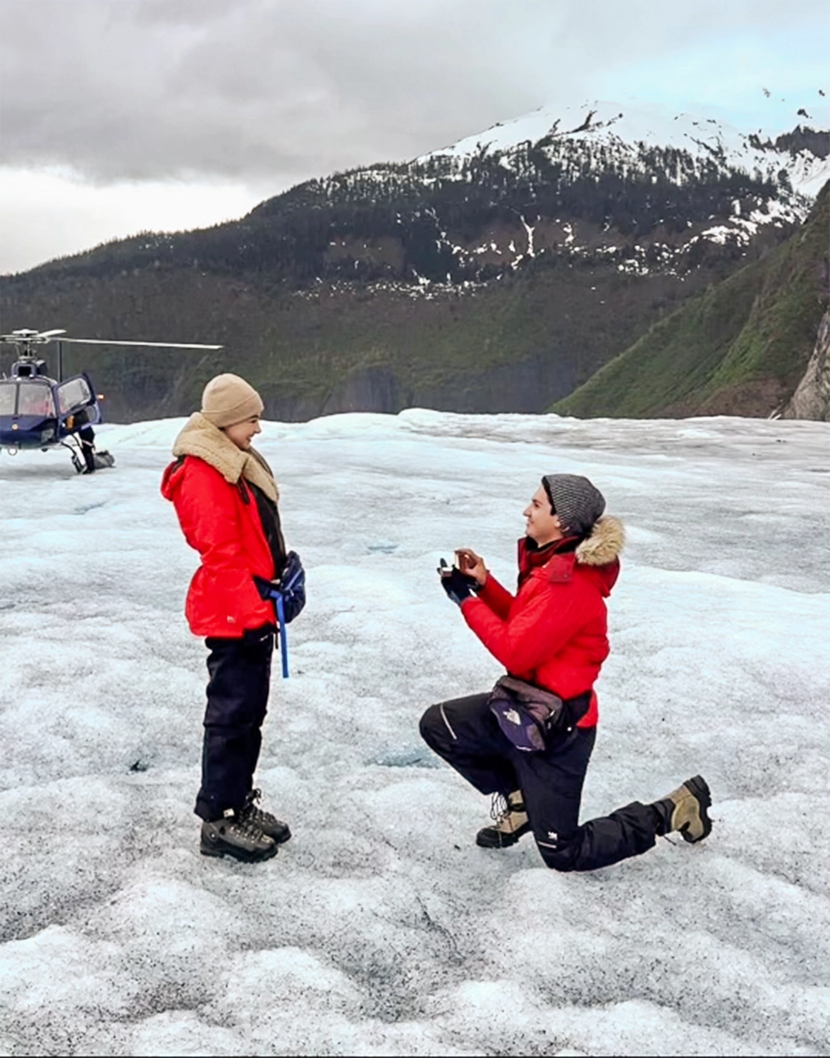 Alaska Glacier Proposal-2024 Diamonds-Forever San Diego