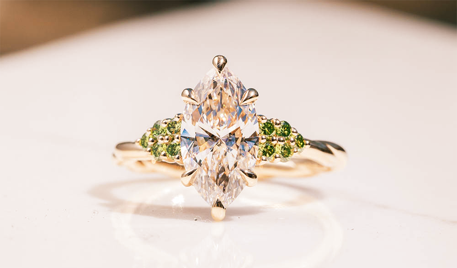 Unique Marquise Engagement Rings - Diamonds Forever