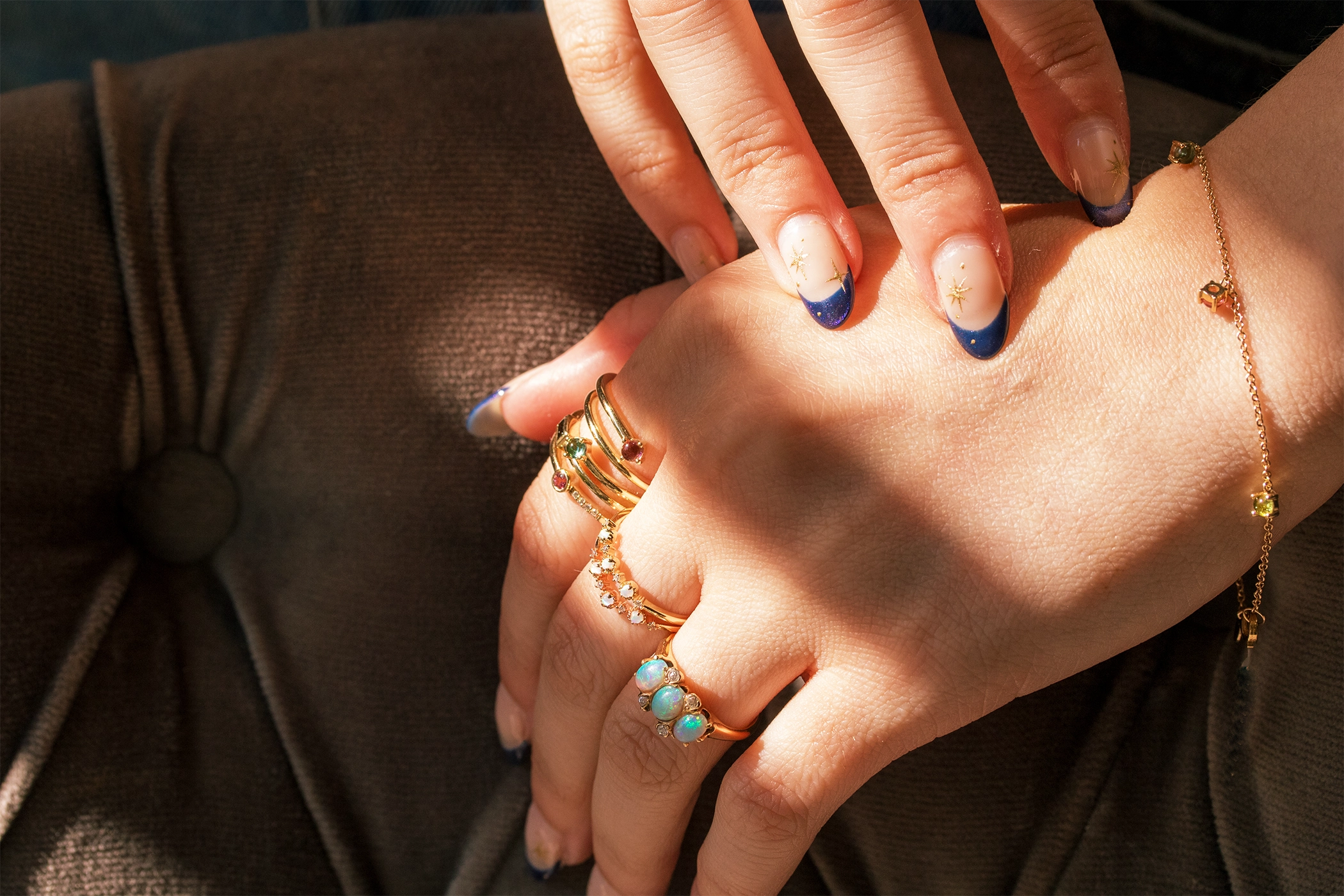 October Birthstone Jewelry Opal Ring Tourmaline Jewelry Tourmaline Ring Tourmaline Bracelet