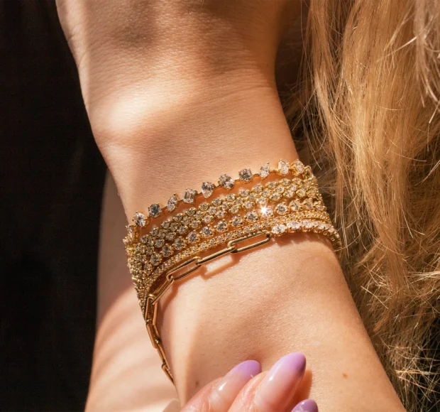 Tennis Bracelets Yellow Gold Diamonds Forever San Diego